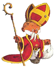 Nostalgische animatie van Sinterklaas: De snor van Sinterklaas laat los
